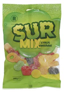 R Sur Mix Vingummi