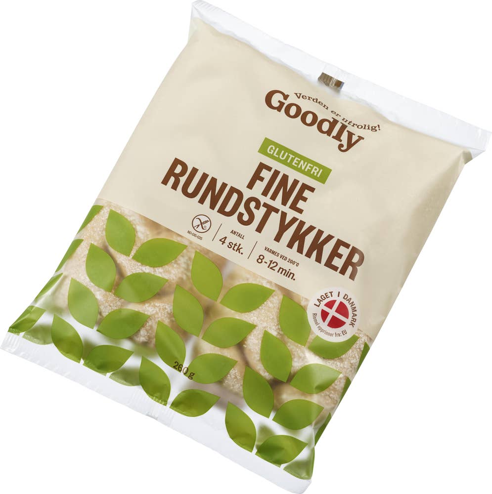 R Goodly Rundstykker Fine Glutenfri 4x65g