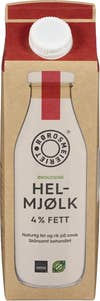 Økologisk Rørosmjølk Hel 4,0% fett