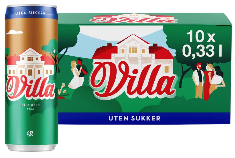 Villa Lett boks 10 x 0,33L