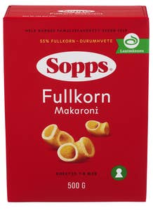Sopps Makaroni fullkorn