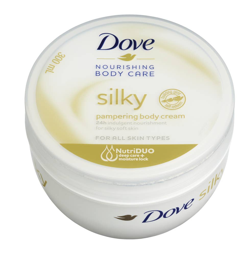 Dove Silky pampering body cream