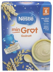Nestlé Min Grøt Godnatt fra 6 mnd
