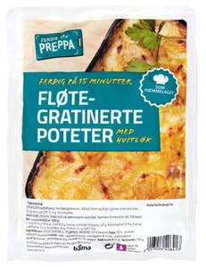 FERDIG PREPPA Fløtegratinerte Poteter m/Hvitløk