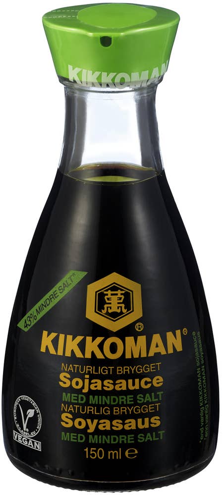 Kikkoman Soyasaus Mindre Salt