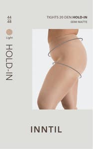 Inntil Strømpebukse Hold-In 20 DEN Lys, str. 44-48, semi-matt