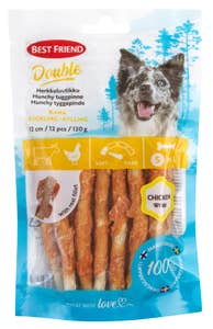 Best Friend Double Munchy tyggepinner kylling 12stk