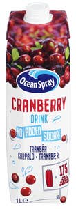 Ocean Spray Tranebærjuice Light