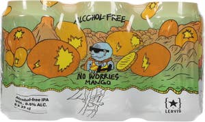 Lervig No Worries Mango IPA Alkoholfri 6 x 0,33L