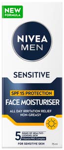 Nivea Men Sensitive Face Cream SPF15