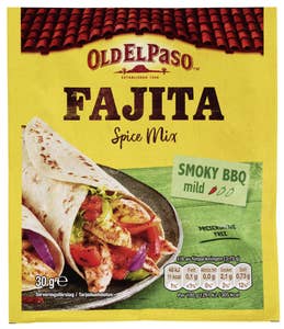 Old El Paso Fajita Spice Mix Smoky BBQ