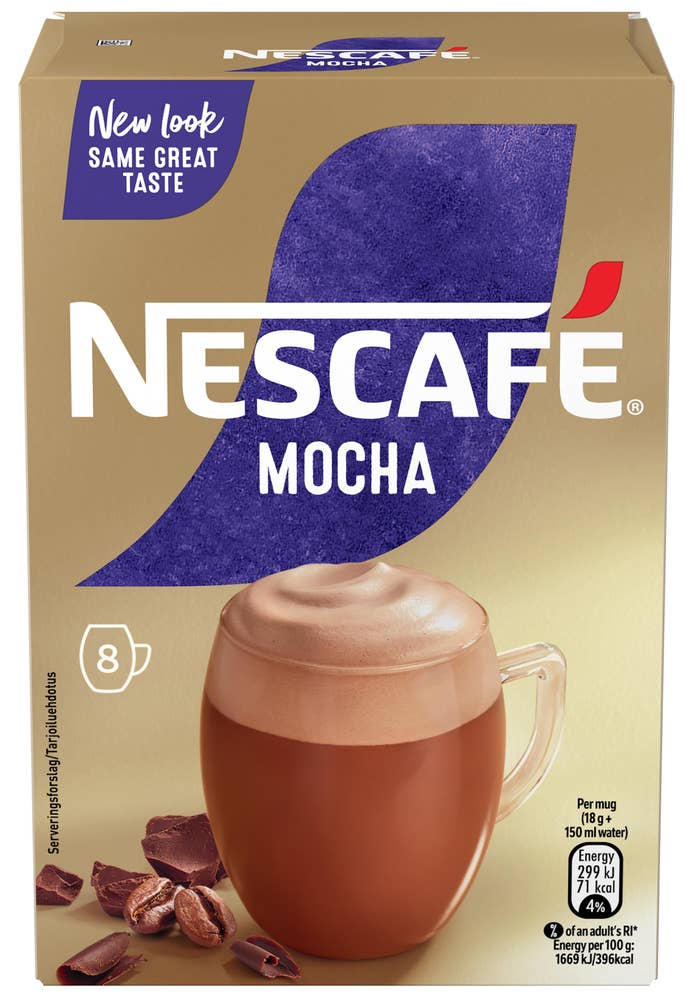 Nescafé Mocha Cafe Au Chocolat 8stk