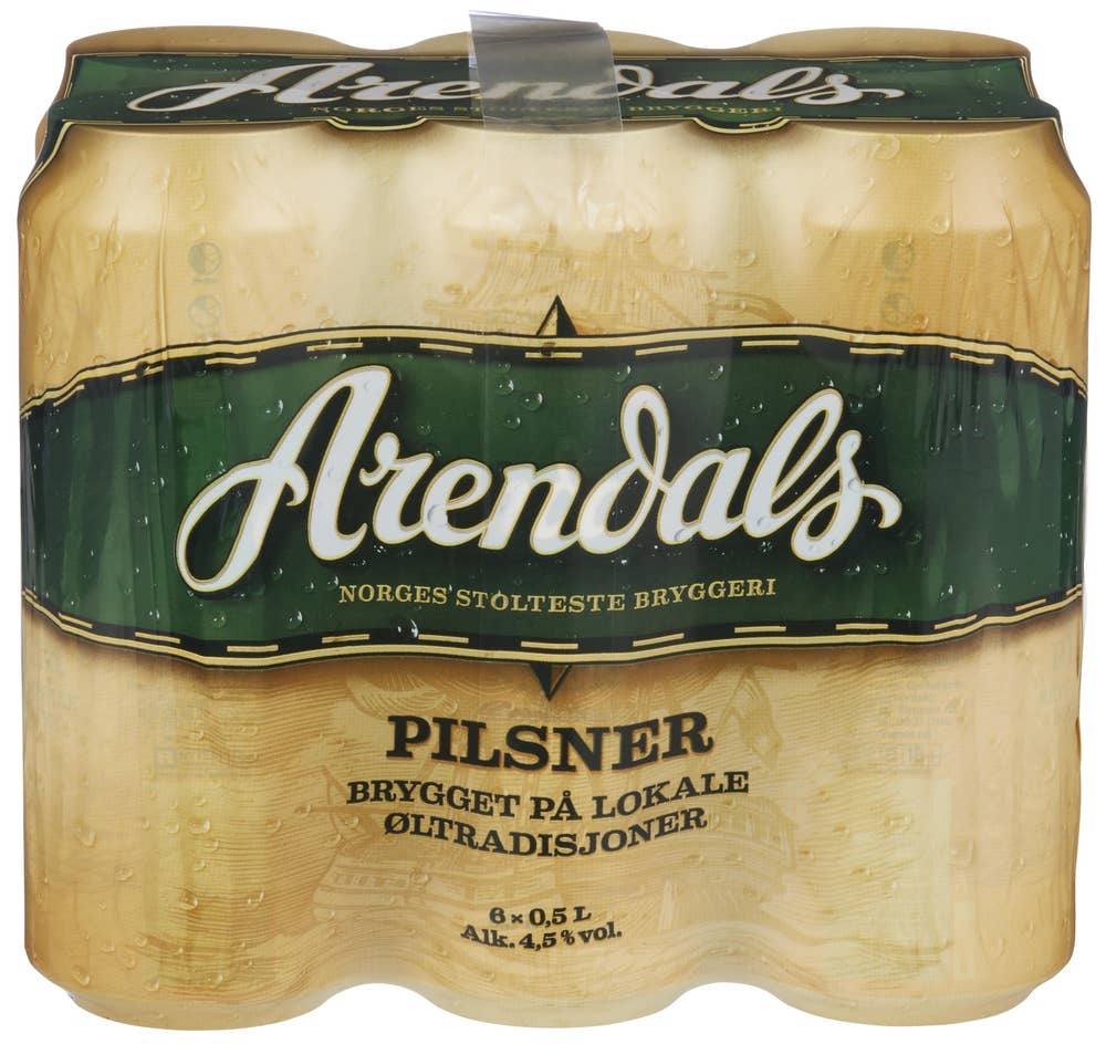 Arendals Pilsner 6x0,5l