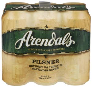 Arendals Pilsner 6x0,5l