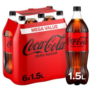 Coca-Cola Zero Sugar 6 x 1,5L