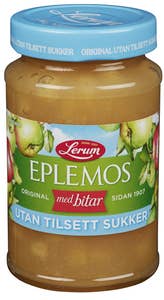 Lerum Eplemos Uten tilsatt sukker