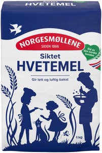 Norgesmøllene Hvetemel Siktet