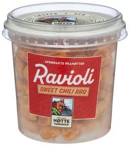 Den Lille Nøttefabrikken Ravioli Sweet Chili BBQ Beger
