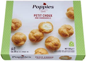 Poppies Mini vannbakkels 20stk