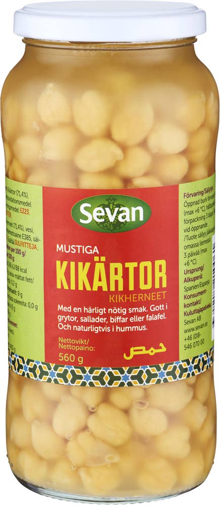 SEVAN Kikerter i glass