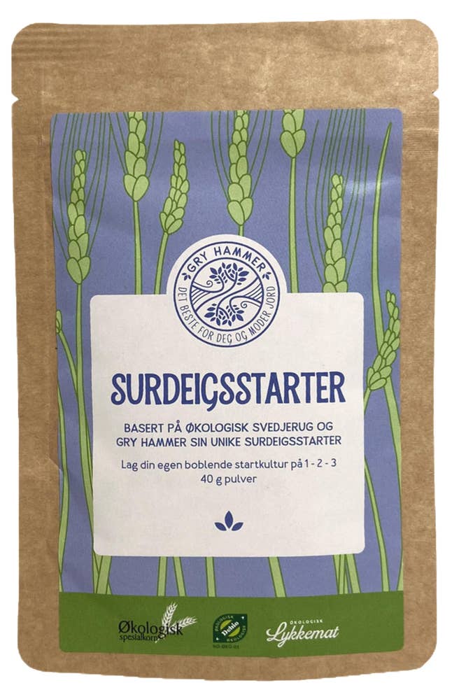 Økologisk surdeigsstarter 40g