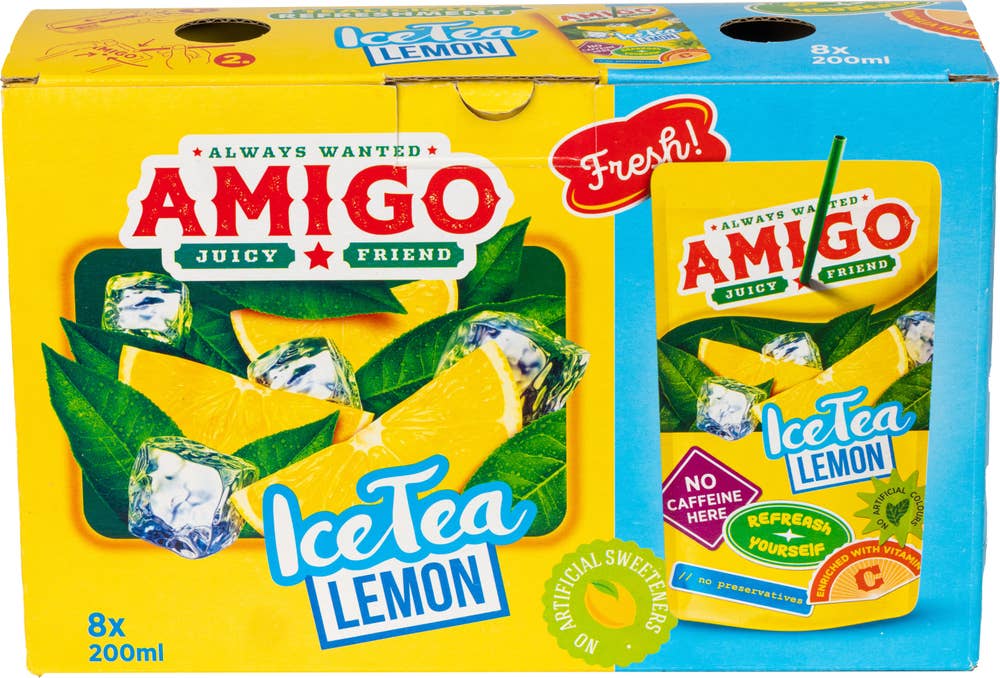 Amigo Ice Tea Lemon 8x200 ml