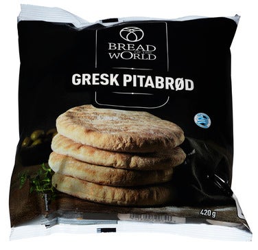 Bread of the World Pitabrød 4 stk
