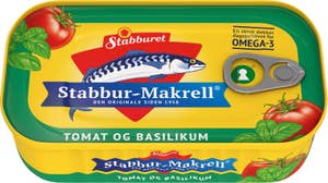 Stabburet Stabbur-Makrell Tomat og basilikum