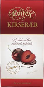 Løiten Fruktsjokolade med kirsebær
