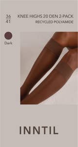 Inntil Knestrømper 20 DEN Mørk, str. 36-41
