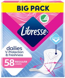 Libresse Truseinnlegg normal Big Pack
