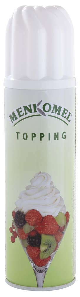 Menkomel Hvit Topping