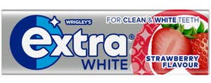 Extra White Jordbær Sukkerfri 10 stk
