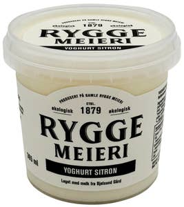 Rygge Meieri Yoghurt sitron Økologisk