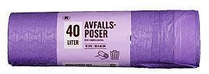 R Avfallspose 40L