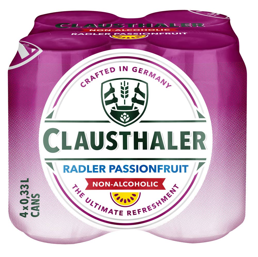 Clausthaler Radler pasjonsfrukt