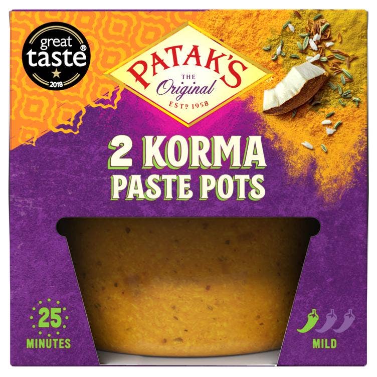 Patak's Korma Paste Pots