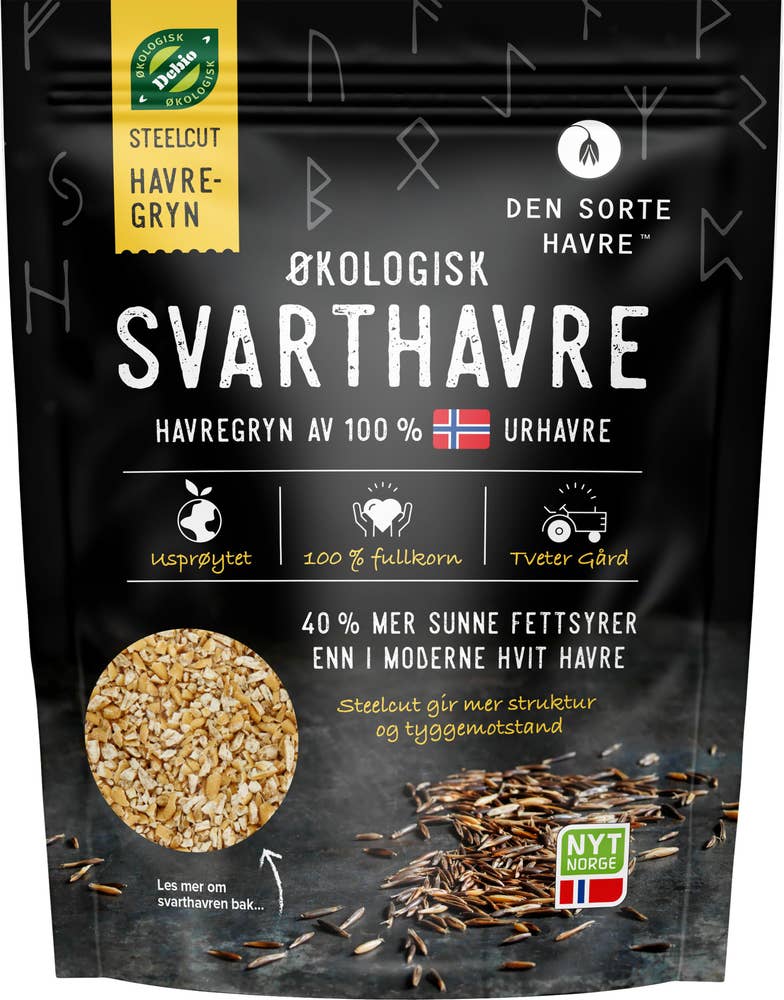 Den Sorte Havre Havregryn Steel Cut