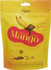 Dippies Tørket mango dyppet i sjokolade