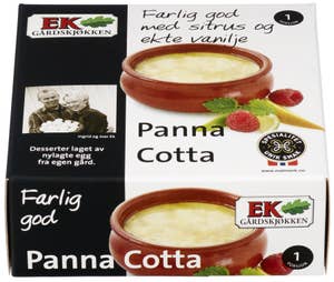 Ek Gård Panna Cotta