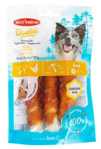 Best Friend Double tyggerulle kylling 3stk