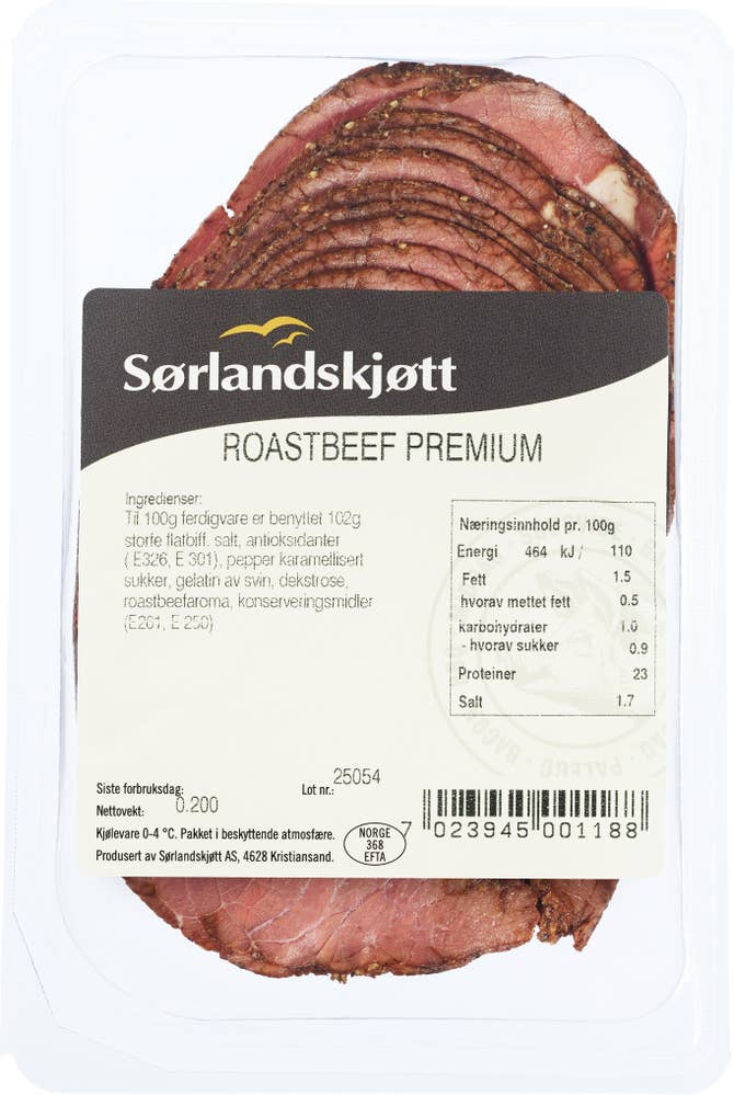 S.k Roastbeef Grillet