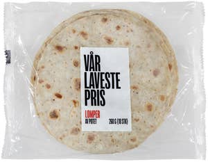 Vår Laveste Pris Frosne lomper 10pk