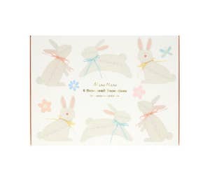 Meri Meri Bunny honeycomb decorations