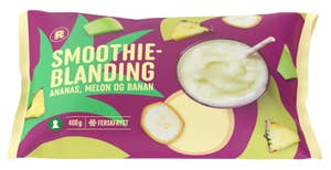 R Smoothieblanding Ananas, Melon og Banan