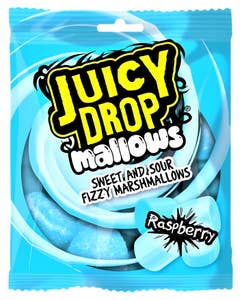 Bazooka Juicy Drop Mallows Raspberry