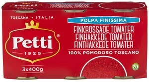 Petti Finhakkede tomater 3x400g