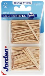 Jordan Tannstikker Refill 2x125stk