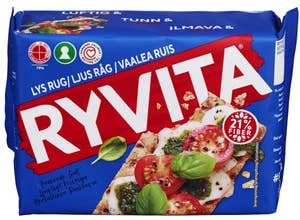 Ryvita lys rug
