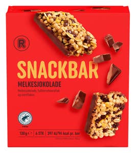 R Snackbar med sjokolade 6pk